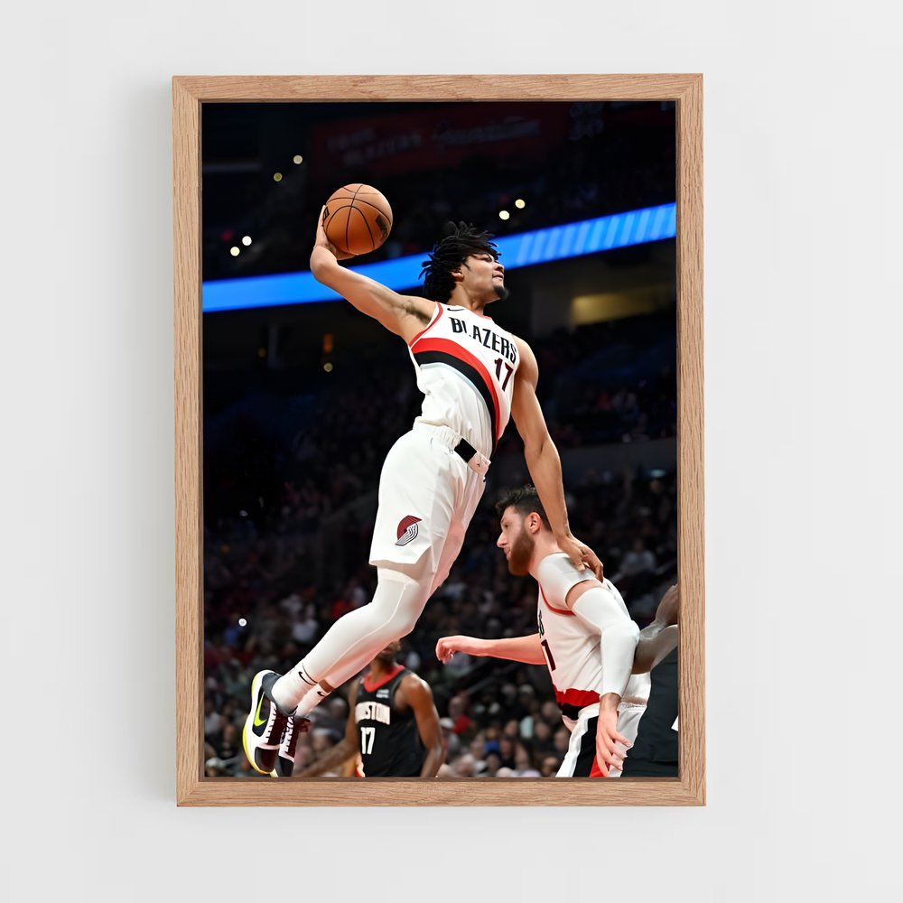 Poster Dunk de Damian – affiche Basketball (vue 4)